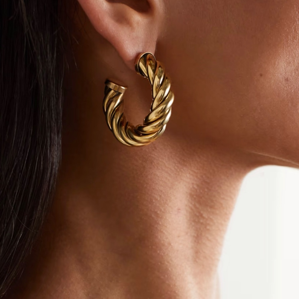 Laura Lombardi twist earrings